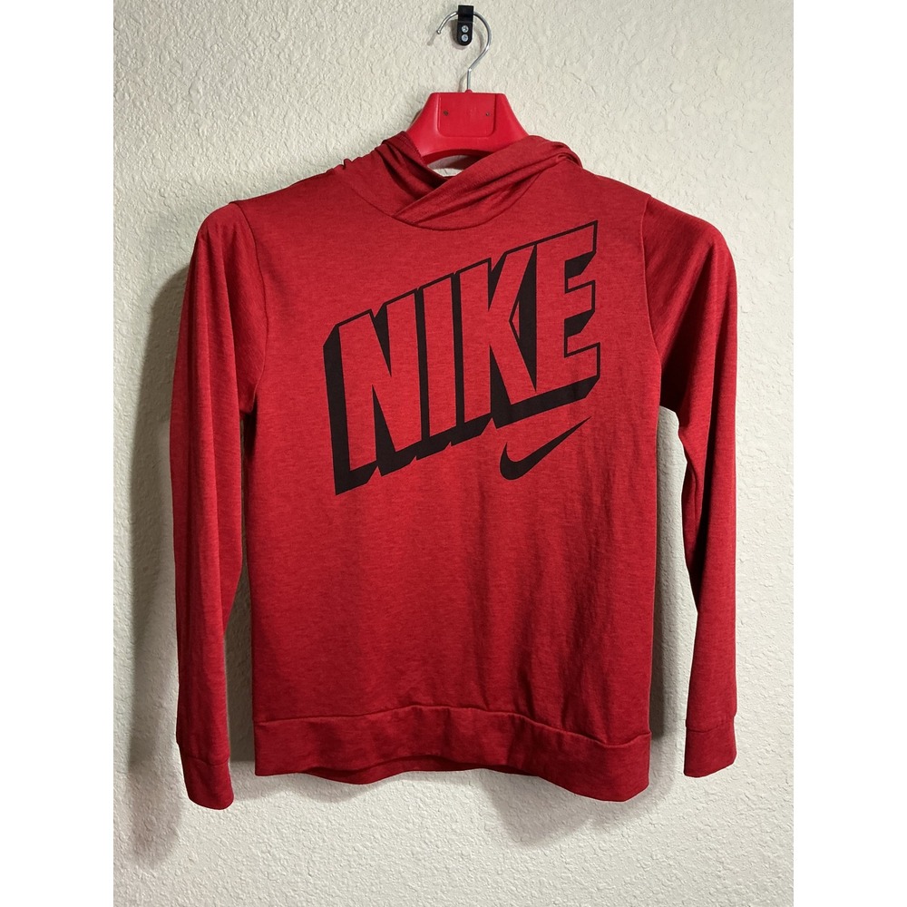 Boys Nike Dry fit Hoodie Size Large Gym Workout School